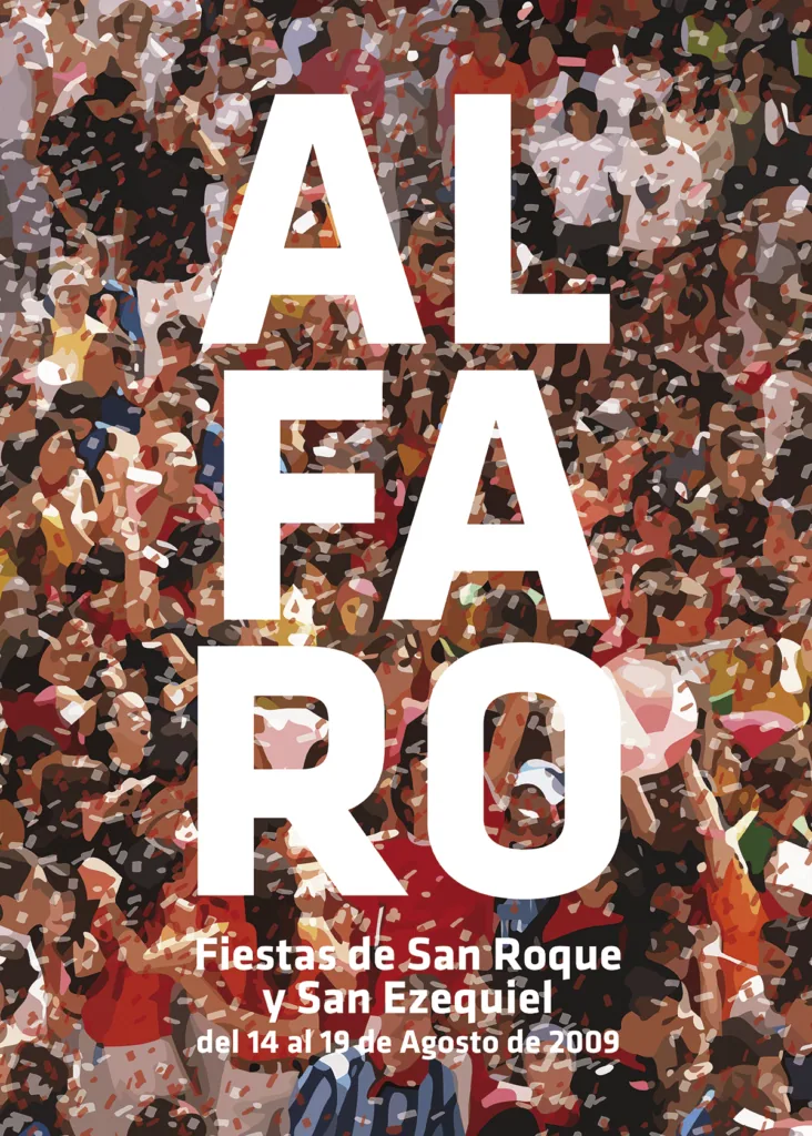 Cartel de Fiestas de Alfaro 2009