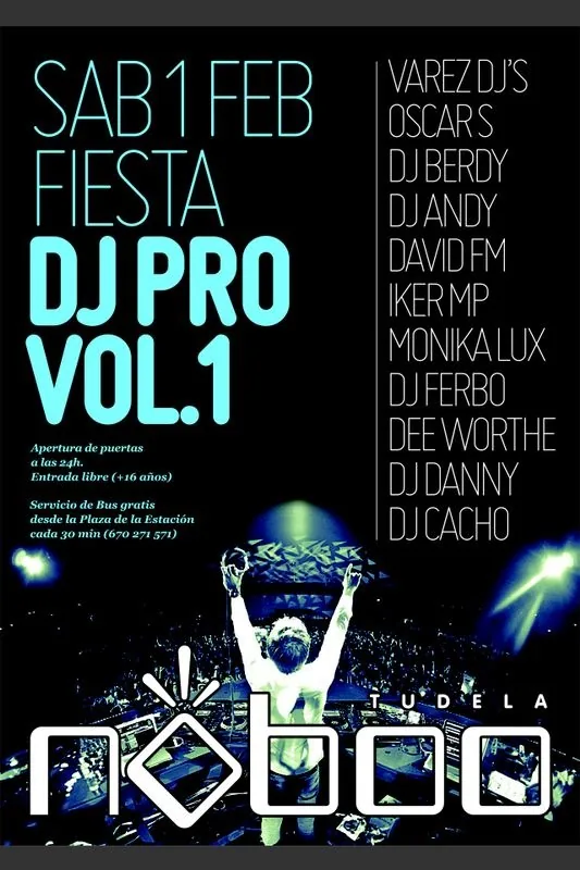 Debut en sala Noboo de Tudela