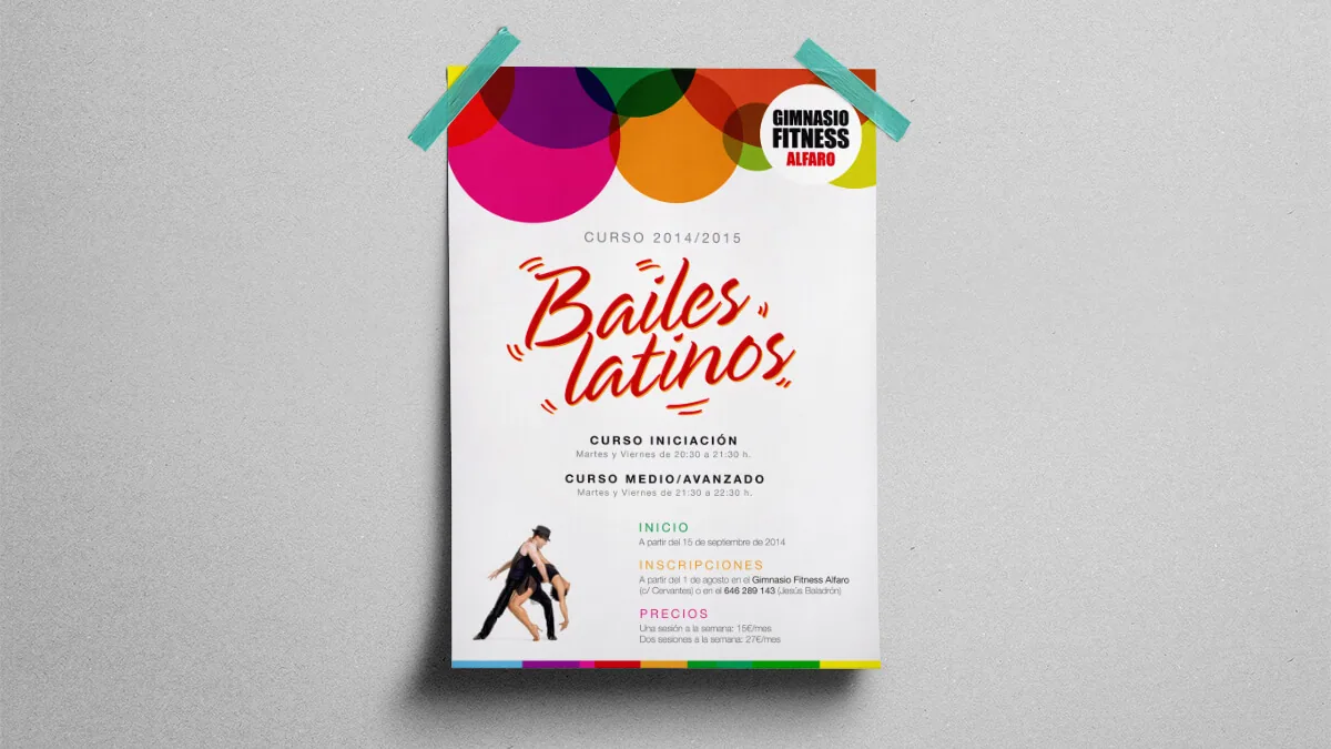 Obra de Curso de Bailes latinos