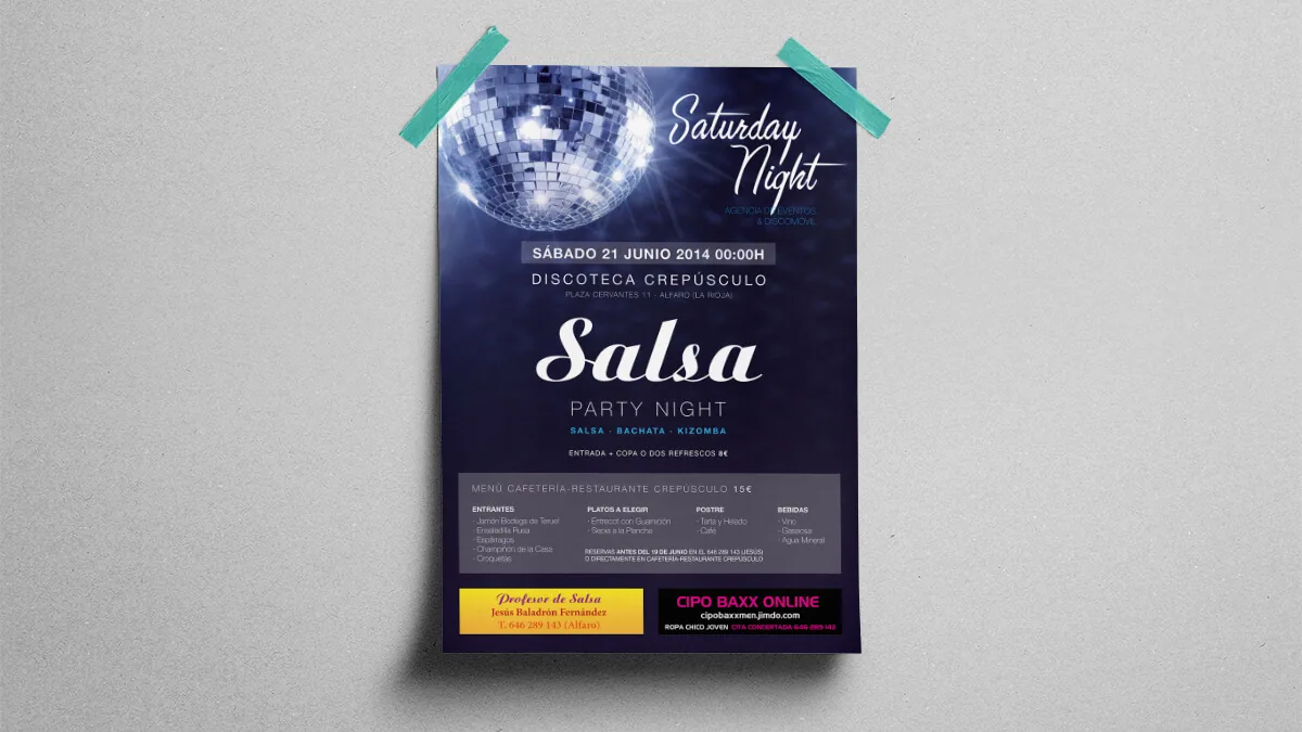 Obra de Discomóvil Saturday Night