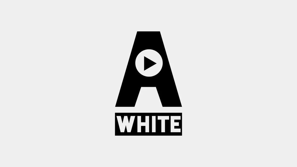 A white